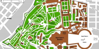 Ingresso ai musei vaticani mappa