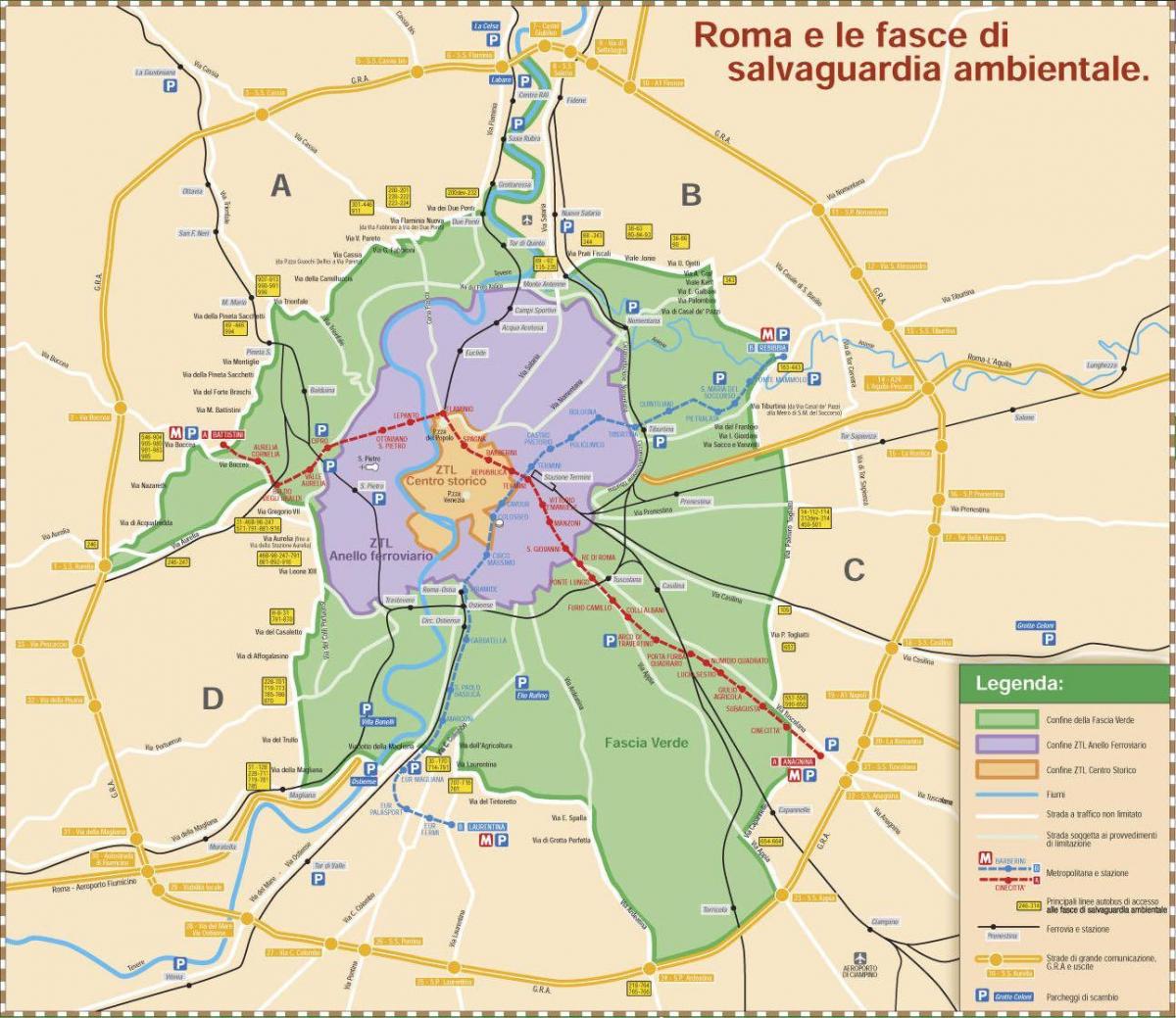 Roma ztl mappa