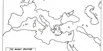 Roma antica mappa foglio risposte